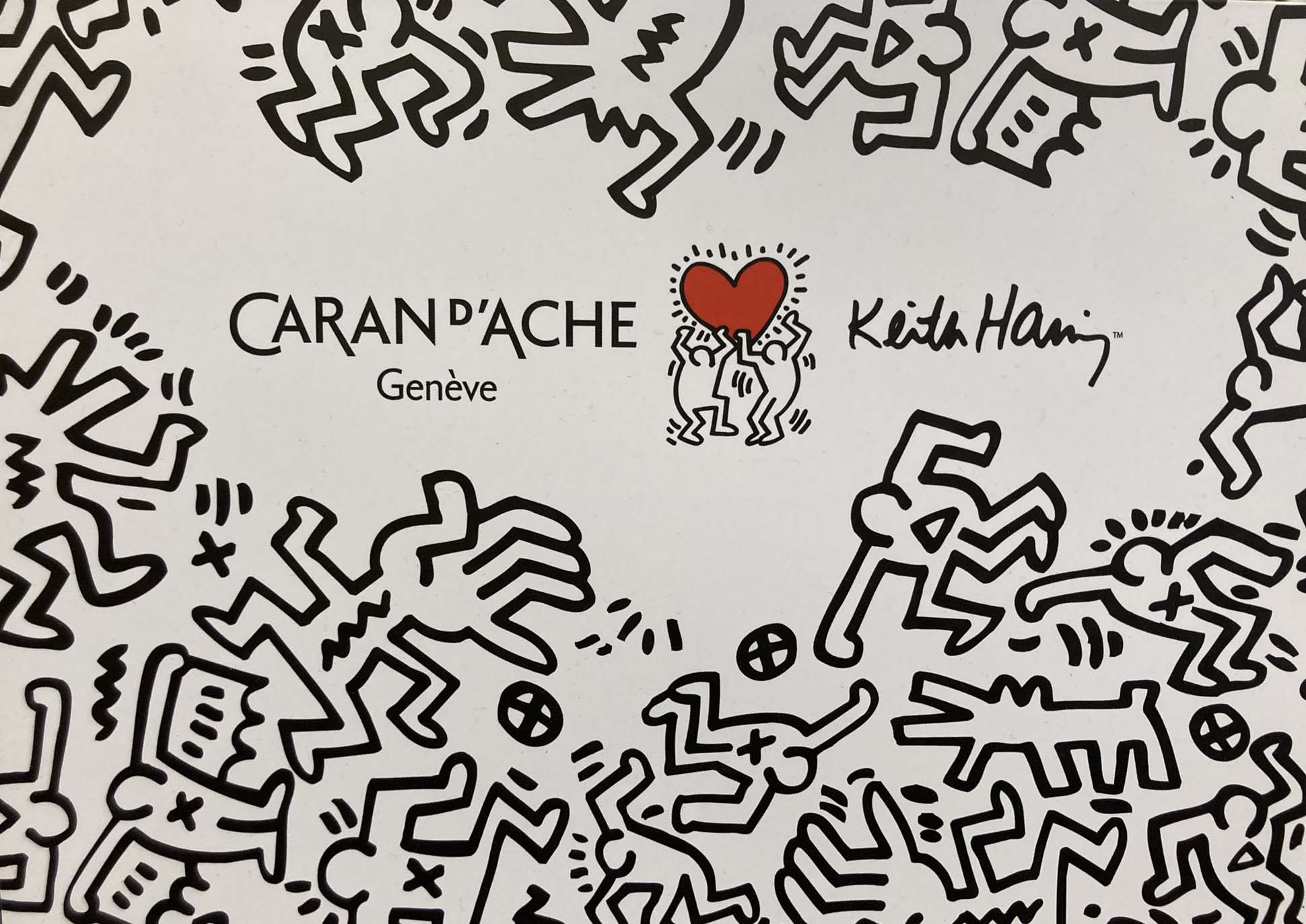 Neue Kooperation von Caran D'ache & Keith Haring